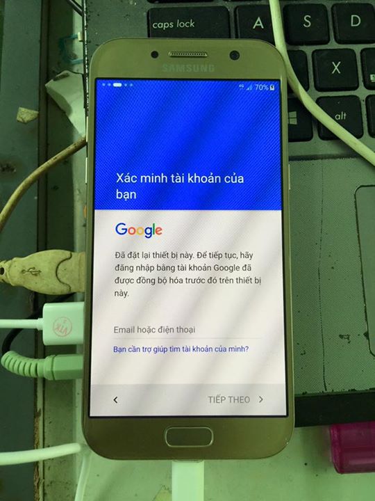 Samsung A5 2017 - A520F Google account remove