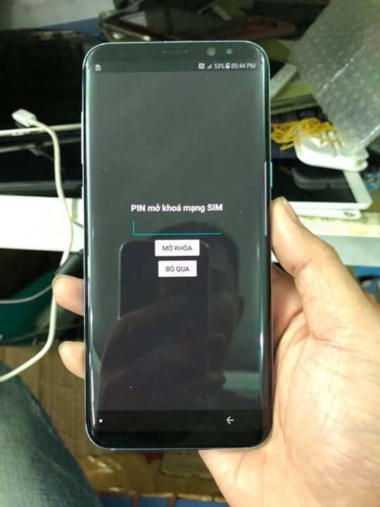 Samsung Galaxy S8 Plus G955U xách tay từ Mỹ về khoá mạng AT&T Sprint T-Mobile OK .